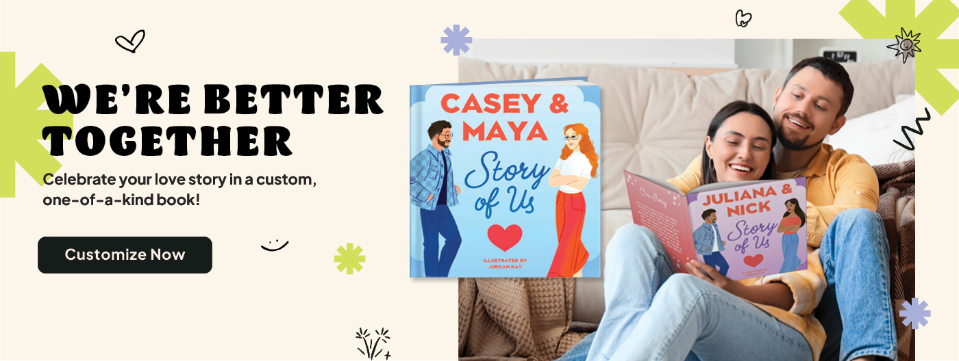 Story of Us Customized Book