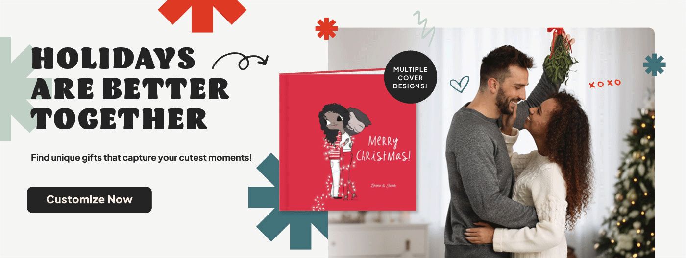 Customized Book of Us: Christmas