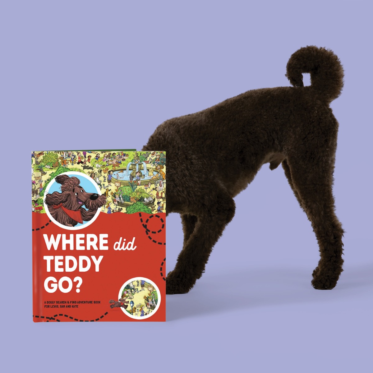 Where Did My Dog Go? Customized Search-and-Find Book
