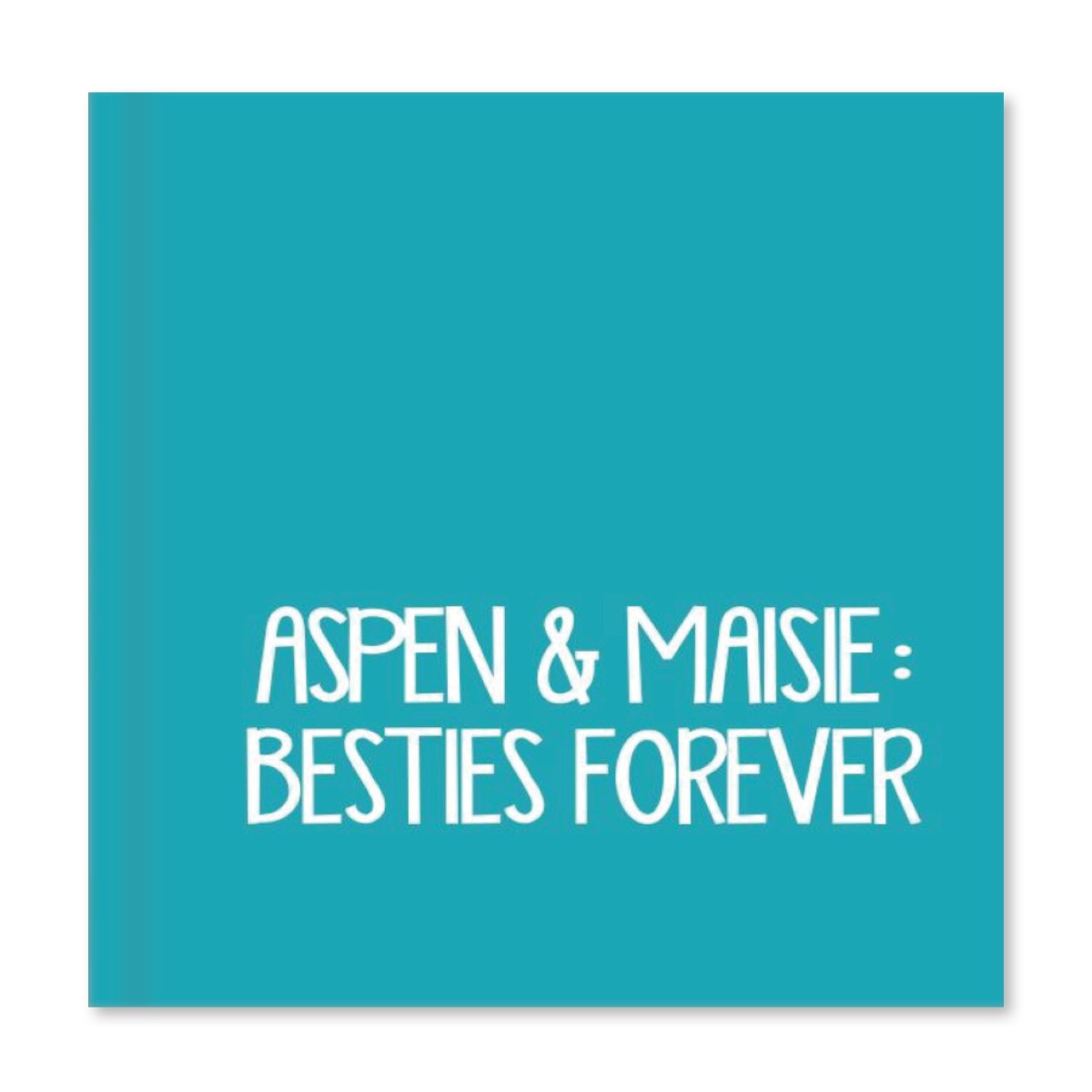 Customized Book of Us: Best Friends