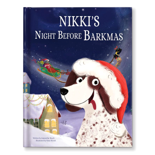 Our Dog’s Night Before Christmas Customized Book