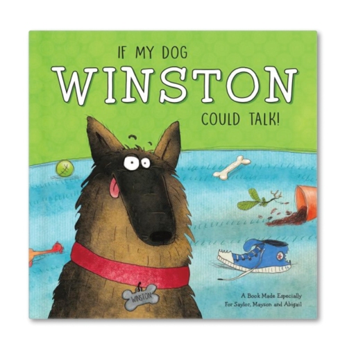 If My Dog Could Talk Customized Book