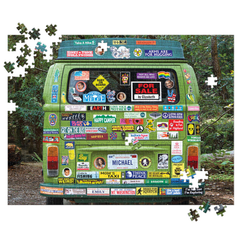 Find Me Bumper Sticker Personalized Search-and-Find Puzzle - 500 Pieces