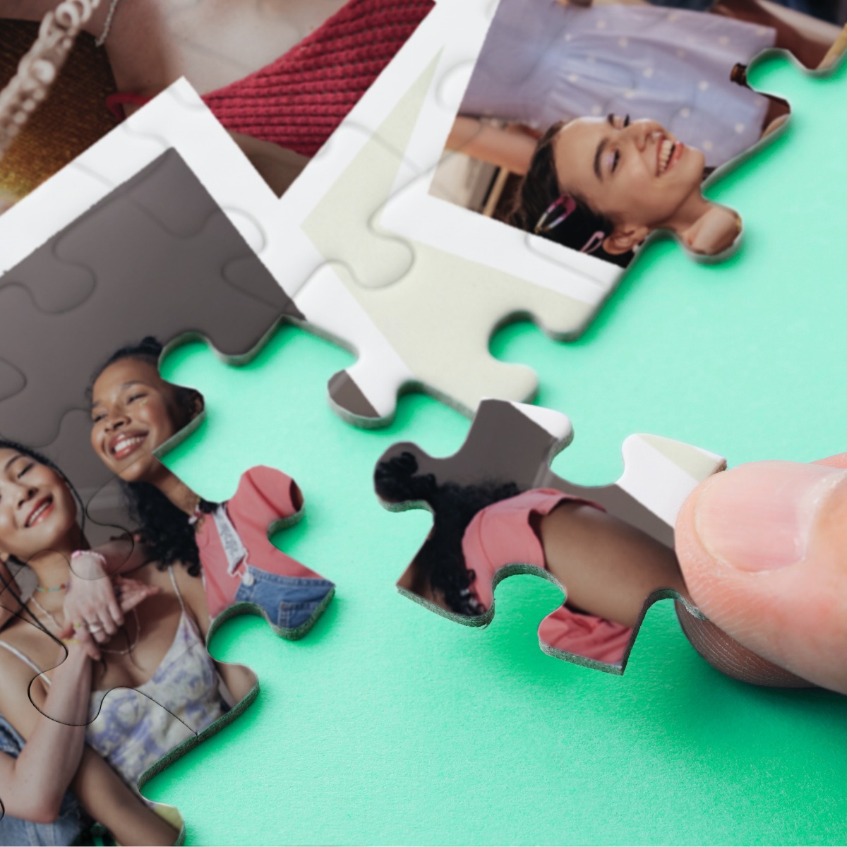 Customized Photo Collage Puzzle -500 Pieces