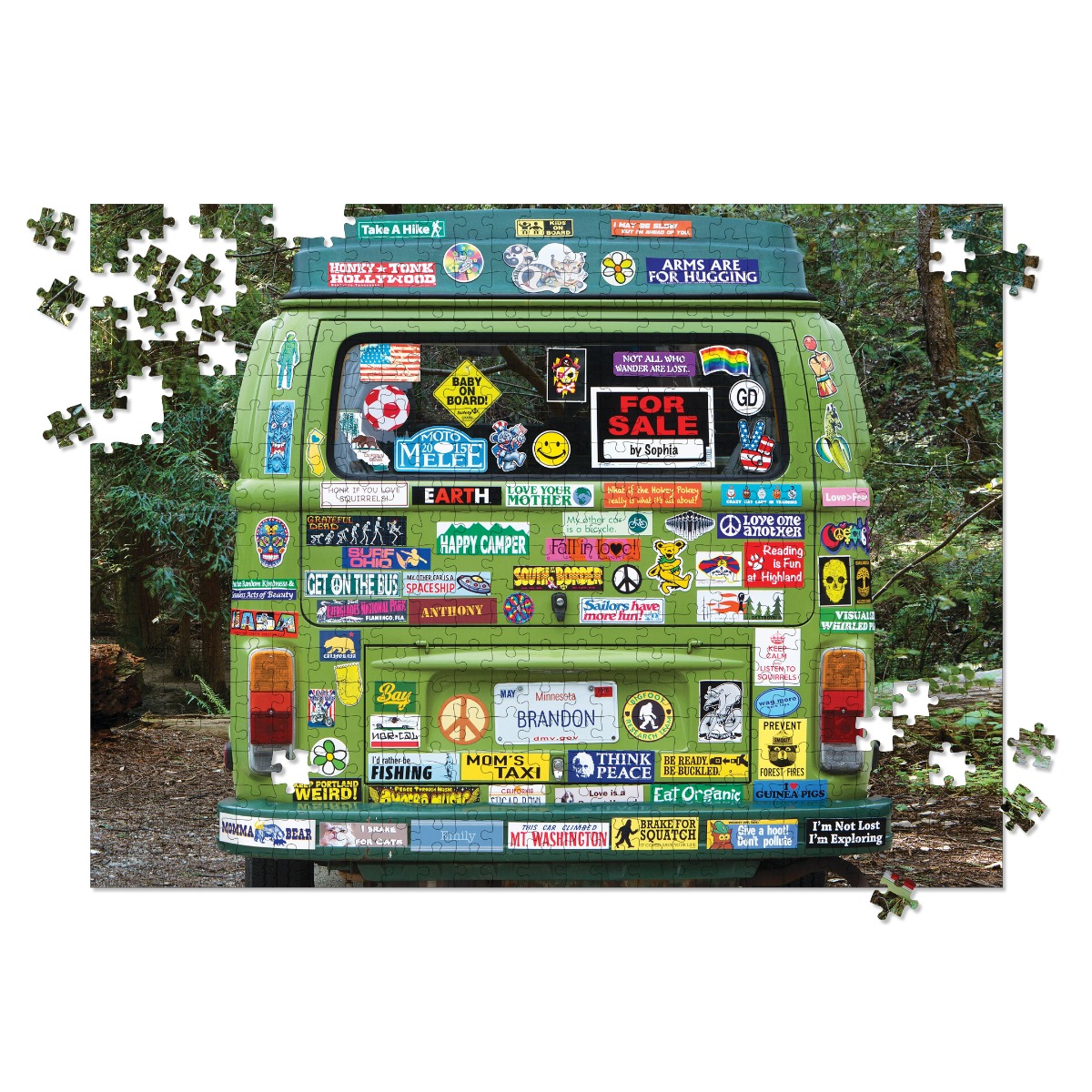 Find Me Bumper Sticker Personalized Search-and-Find Puzzle - 500 Pieces