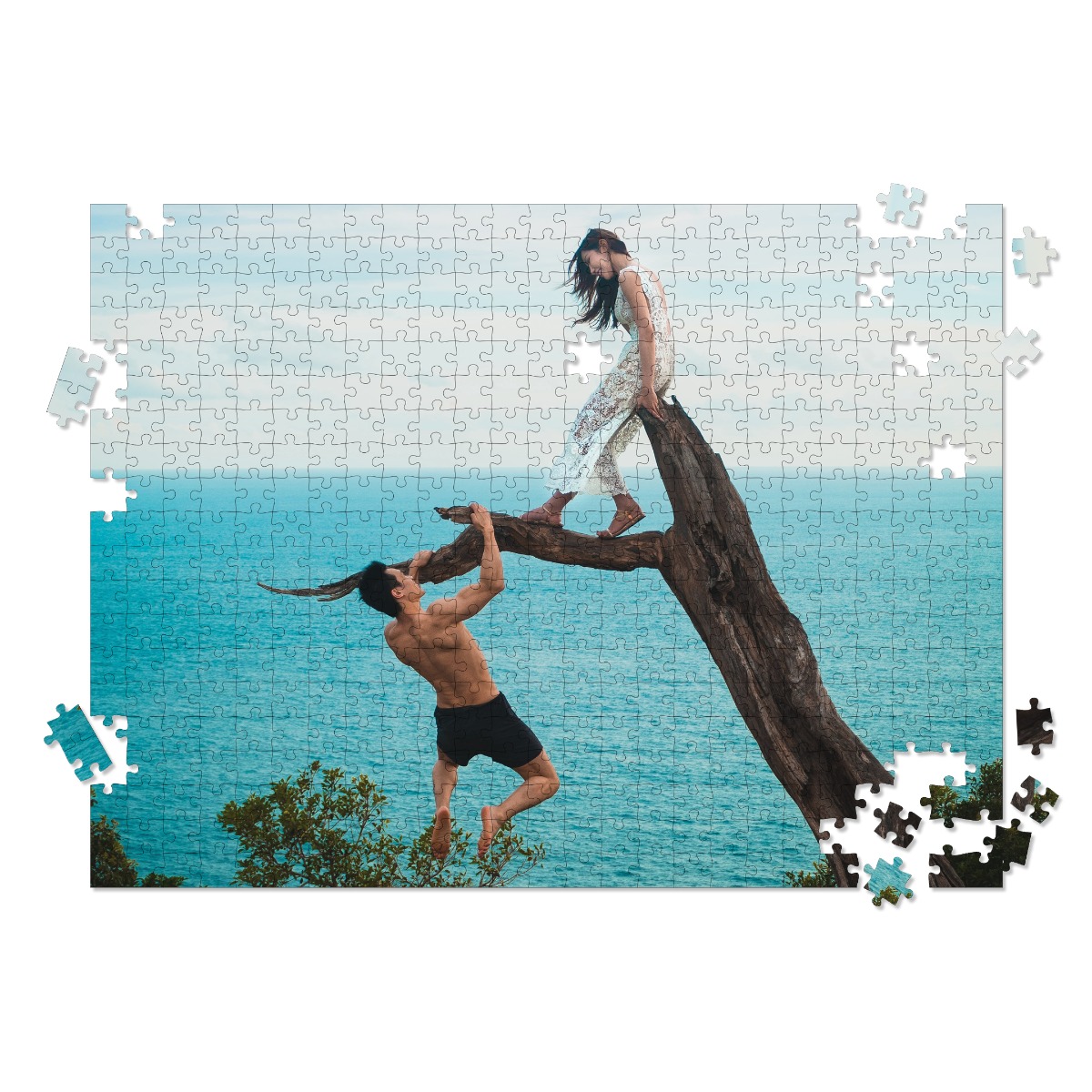 Customized Photo Puzzle, Landscape/Horizontal - 500 Pieces